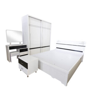 Queen Size Full BedRoom Set With Storage & Sliding Door Model:P002
