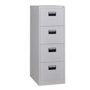 File Cabinet Steel Locker 4 Drawer Colour:Grey Model:WLS12-4D