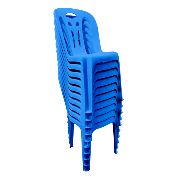 Plastic Chair Color: Blue