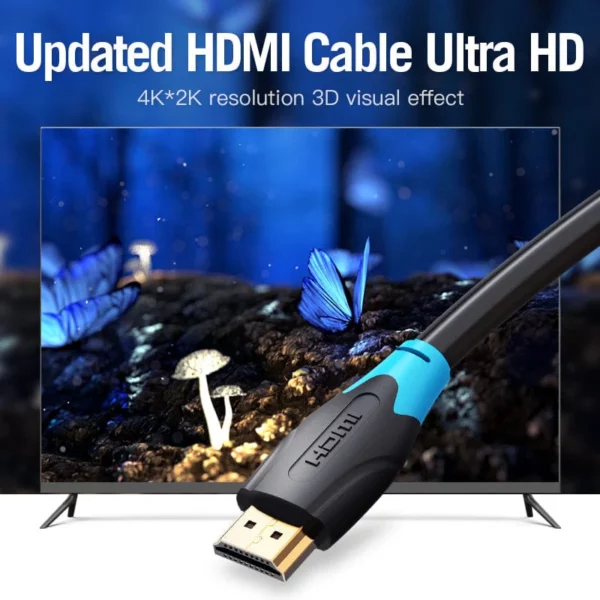 image of Vention HDMI Cable 3M - HDMI to HDMI