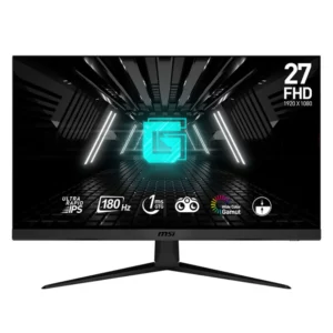 MSI 27 inch monitor G2712F displayed on a clean desk setup