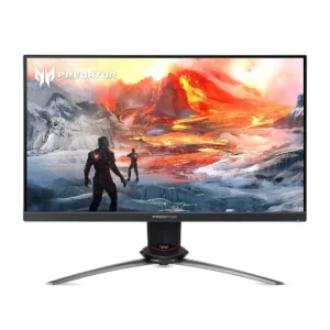 Acer Predator 27 inch gaming monitor with thin bezels and high refresh rate display.