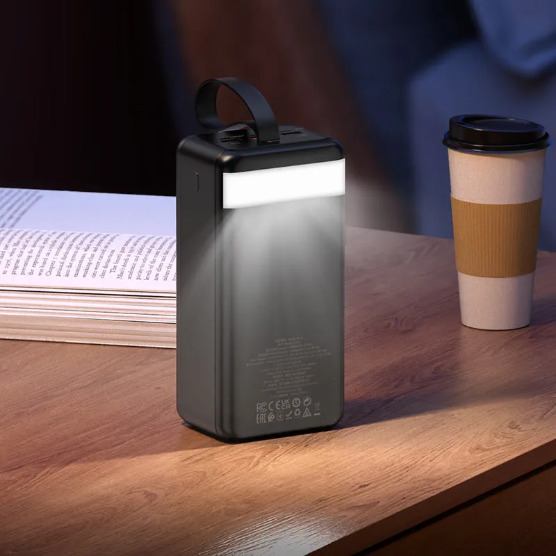 HOCO J123C Element 60000mAh 22.5W+PD20W Power bank with digital display - Image 6
