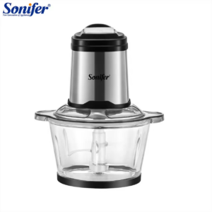 A compact Sonifer Food Chopper SF-8116 sitting on a kitchen counter.
