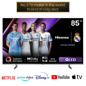 Hisense 85" QLED 4K VIDAA TV - 85Q6N