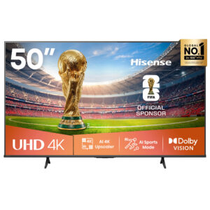 Pre-Order Hisense 50" UHD 4K VIDAA Smart TV - 50A6Q
