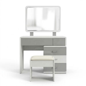 Dressing Table Model: P003 Colour: White & Cream