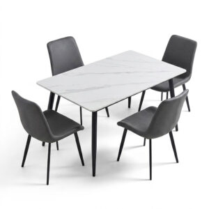 Dining table with 4 chairs No: SK30+866