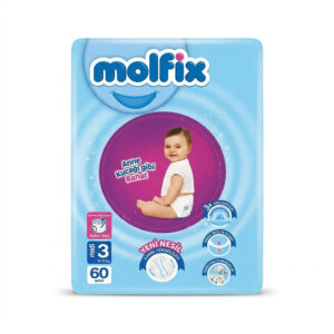 Molfix Diaper Pants No:3 Midi 6-11 kg 60Pcs
