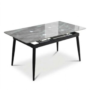 Extendable Dining Table Off Grey No:16